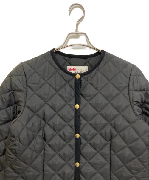 Traditional Weatherwear（トラディショナルウェザーウェア）Traditional Weatherwear (トラディショナルウェザーウェア) キルティングコート L222APQCO0098AA ブラック サイズ:36の古着・服飾アイテム