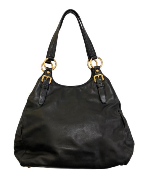 PRADA（プラダ）PRADA (プラダ) トートバッグ　BR4367 ブラックの古着・服飾アイテム