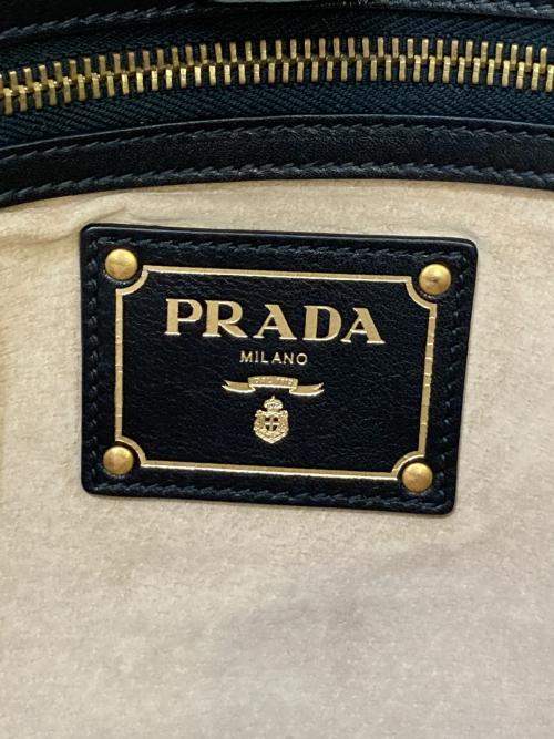 PRADA（プラダ）PRADA (プラダ) トートバッグ　BR4367 ブラックの古着・服飾アイテム