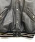 中古・古着 HARLEY-DAVIDSON (ハーレーダビッドソン) スタジアムレザージャケット ブラック サイズ:M：20000円