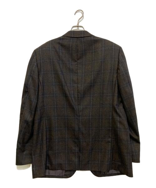 jenecostellazione（ジャンコステラッツォーネ）jenecostellazione (ジャンコステラッツォーネ) LORO PIANA (ロロピアーナ) ウール2Bジャケット　3050270 ブラウン サイズ:185 未使用品の古着・服飾アイテム
