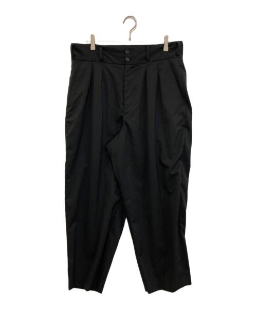 s'yte（サイト）s'yte (サイト) ウールワイドパンツ ブラック サイズ:3の古着・服飾アイテム