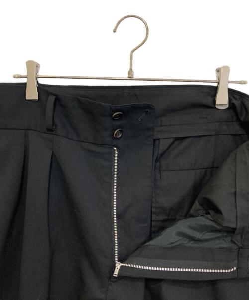 s'yte（サイト）s'yte (サイト) ウールワイドパンツ ブラック サイズ:3の古着・服飾アイテム