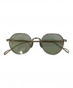 金子眼鏡×SOPHNET.カネコガンキョウ×ソフネット）の古着「METAL SUNGLASSES　000092」｜シルバー