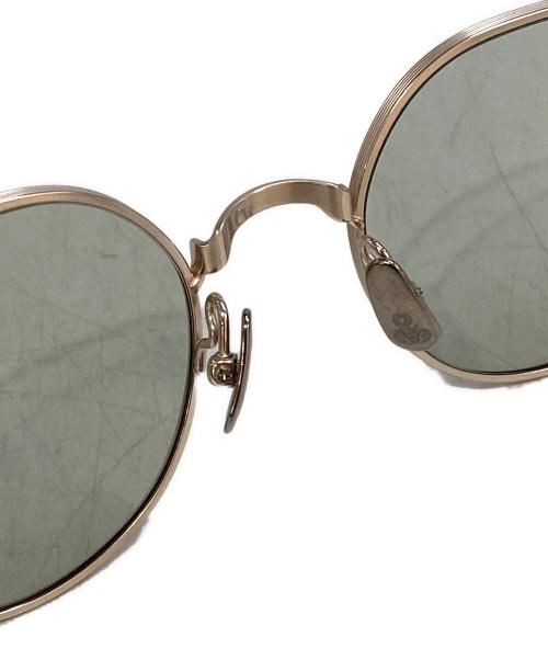 金子眼鏡（カネコガンキョウ）金子眼鏡 (カネコガンキョウ) SOPHNET. (ソフネット) METAL SUNGLASSES　000092 シルバーの古着・服飾アイテム