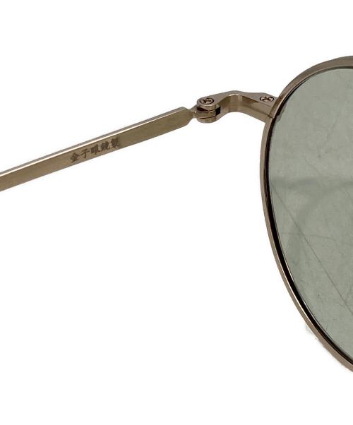 金子眼鏡（カネコガンキョウ）金子眼鏡 (カネコガンキョウ) SOPHNET. (ソフネット) METAL SUNGLASSES　000092 シルバーの古着・服飾アイテム