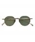 金子眼鏡 (カネコガンキョウ) SOPHNET. (ソフネット) METAL SUNGLASSES　000092 シルバー：30000円