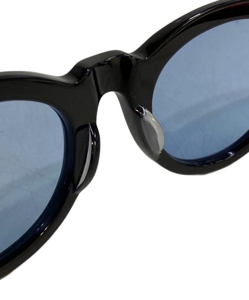 金子眼鏡（カネコガンキョウ）金子眼鏡 (カネコガンキョウ) uniform experiment (ユニフォームエクスペリメント) BOSTON SUNGLASSES ブラックの古着・服飾アイテム