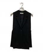 Col Pierrotコルピエロ）の古着「Georgette Vest」｜ブラック