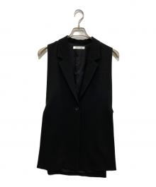 Col Pierrot（コルピエロ）の古着「Georgette Vest」｜ブラック