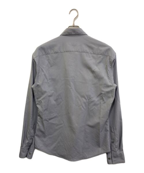 MARNI（マルニ）MARNI (マルニ) ウールトロピカル レギュラーカラーシャツ グレー サイズ:46の古着・服飾アイテム