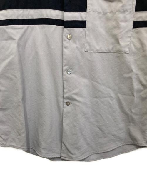 MARNI（マルニ）MARNI (マルニ) ウールトロピカル レギュラーカラーシャツ グレー サイズ:46の古着・服飾アイテム
