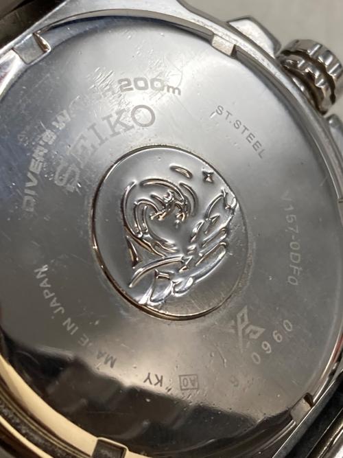 SEIKO（セイコー）SEIKO (セイコー) PROSPEX　V157-0DF0 ブラックの古着・服飾アイテム