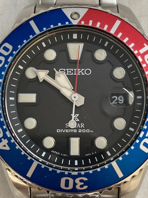 SEIKO（セイコー）SEIKO (セイコー) PROSPEX　V157-0DF0 ブラックの古着・服飾アイテム
