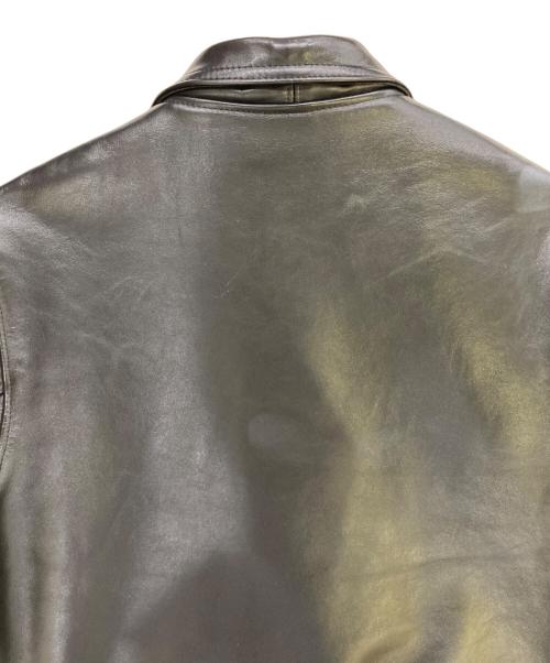 666（666）666 (666) Mywayman シングルライダースジャケット ブラック サイズ:38の古着・服飾アイテム
