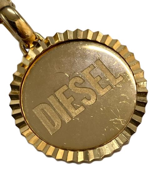 DIESEL（ディーゼル）DIESEL (ディーゼル) ペンダントネックレス ゴールドの古着・服飾アイテム