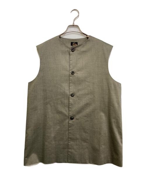 Needles（ニードルズ）Needles (ニードルズ) ジレ グレー サイズ:Mの古着・服飾アイテム