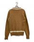 MORGANO (モルガーノ) チルデン Vネックニット　21-15-0579-872 ベージュ サイズ:44：10000円