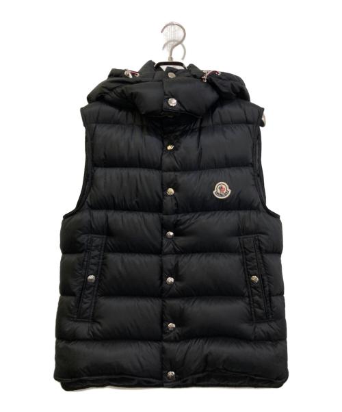 MONCLER（モンクレール）MONCLER (モンクレール) ダウンベスト　E20914338649 ブラック サイズ:1の古着・服飾アイテム