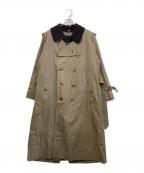 Burberry'sバーバリーズ）の古着「襟切替ライナー付トレンチコート」｜カーキ