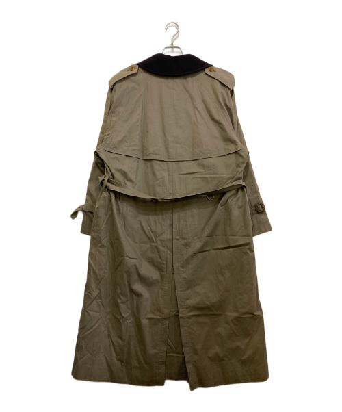 Burberry's（バーバリーズ）Burberry's (バーバリーズ) 襟切替ライナー付トレンチコート カーキ サイズ:38の古着・服飾アイテム