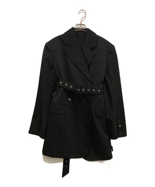H&M（エイチアンドエム）H&M (エイチアンドエム) ROKH (ロク) テーラードジャケット ブラック サイズ:Ｓの古着・服飾アイテム
