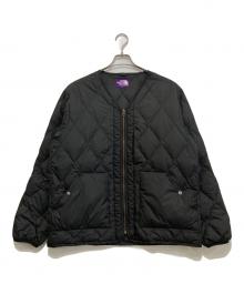 THE NORTHFACE PURPLELABEL（ザ・ノースフェイス パープルレーベル）の古着「PLAS Field Down Cardigan N24FA027」｜ブラック