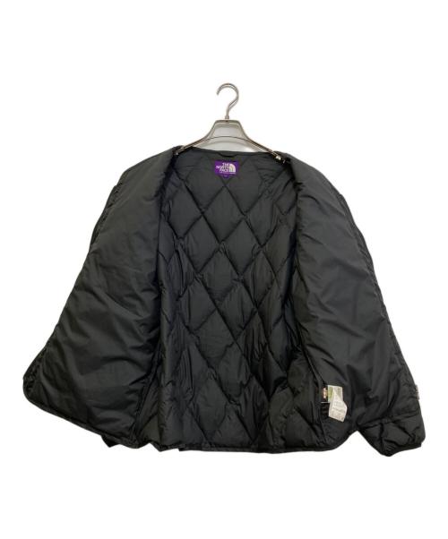 THE NORTHFACE PURPLELABEL（ザ・ノースフェイス パープルレーベル）THE NORTHFACE PURPLELABEL (ザ・ノースフェイス パープルレーベル) PLAS Field Down Cardigan N24FA027 ブラック サイズ:Lの古着・服飾アイテム