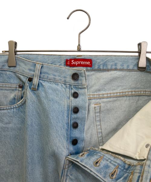 SUPREME（シュプリーム）SUPREME (シュプリーム) star logo denim pants インディゴ サイズ:32の古着・服飾アイテム