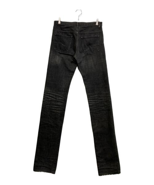 DIOR HOMME（ディオール オム）DIOR HOMME (ディオール オム) 爪痕ブラックデニムパンツ ブラック サイズ:29の古着・服飾アイテム