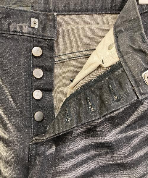 DIOR HOMME（ディオール オム）DIOR HOMME (ディオール オム) 爪痕ブラックデニムパンツ ブラック サイズ:29の古着・服飾アイテム