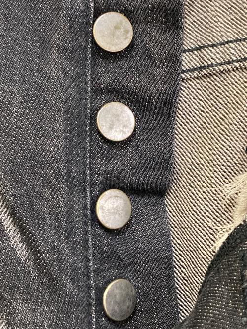DIOR HOMME（ディオール オム）DIOR HOMME (ディオール オム) 爪痕ブラックデニムパンツ ブラック サイズ:29の古着・服飾アイテム