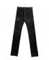 DIOR HOMME (ディオール オム) 爪痕ブラックデニムパンツ ブラック サイズ:29：120000円