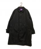 THE NORTHFACE PURPLELABELザ・ノースフェイス パープルレーベル）の古着「ステンカラーコート　NY2373N」｜ブラック