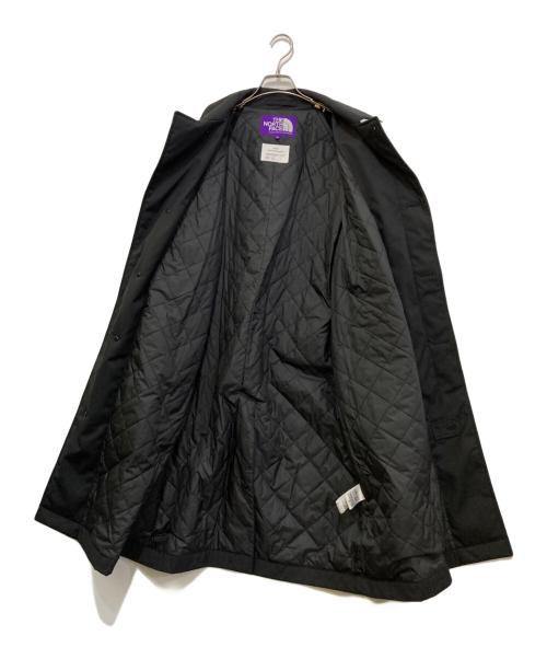 THE NORTHFACE PURPLELABEL（ザ・ノースフェイス パープルレーベル）THE NORTHFACE PURPLELABEL (ザ・ノースフェイス パープルレーベル) ステンカラーコート　NY2373N ブラック サイズ:XLの古着・服飾アイテム