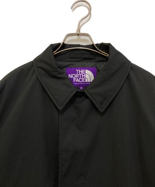 THE NORTHFACE PURPLELABEL（ザ・ノースフェイス パープルレーベル）THE NORTHFACE PURPLELABEL (ザ・ノースフェイス パープルレーベル) ステンカラーコート　NY2373N ブラック サイズ:XLの古着・服飾アイテム