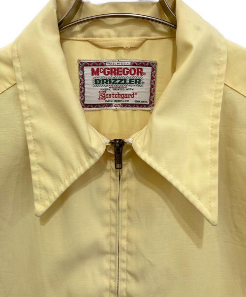 McGREGOR（マックレガー）McGREGOR (マックレガー) ドリズラージャケット イエロー サイズ:40の古着・服飾アイテム