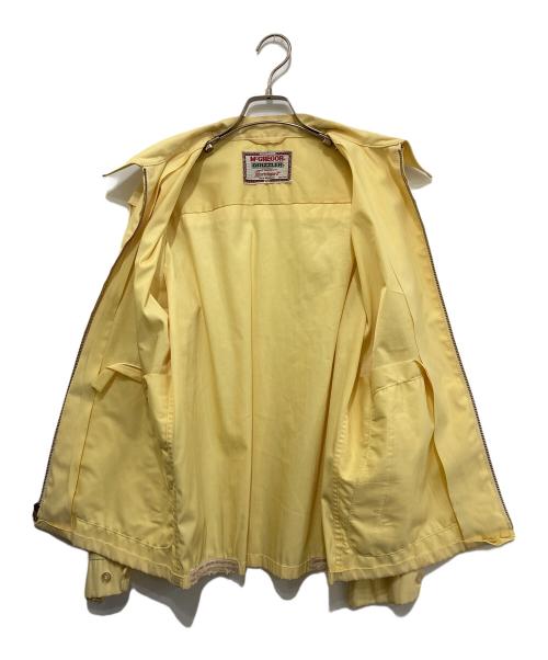 McGREGOR（マックレガー）McGREGOR (マックレガー) ドリズラージャケット イエロー サイズ:40の古着・服飾アイテム