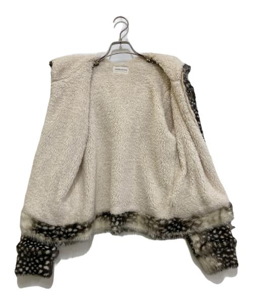 tsumori chisato（ツモリチサト）tsumori chisato (ツモリチサト) ゴマフアザラシ ファーブルゾン　TC63JC0642 ブラウン サイズ:2の古着・服飾アイテム