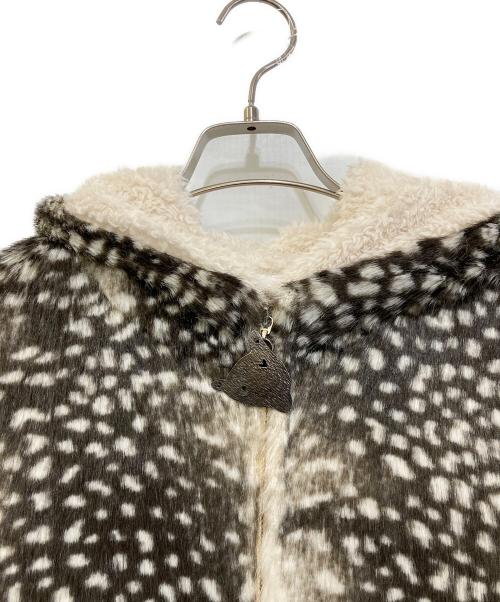 tsumori chisato（ツモリチサト）tsumori chisato (ツモリチサト) ゴマフアザラシ ファーブルゾン　TC63JC0642 ブラウン サイズ:2の古着・服飾アイテム