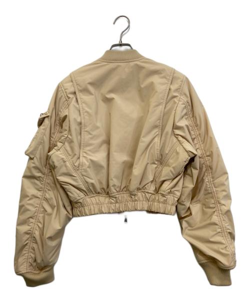 DIESEL（ディーゼル）DIESEL (ディーゼル) G-KHLOE テクニカルボンバージャケット　0EFAC ベージュ サイズ:XSの古着・服飾アイテム