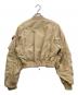 DIESEL (ディーゼル) G-KHLOE テクニカルボンバージャケット　0EFAC ベージュ サイズ:XS：12000円