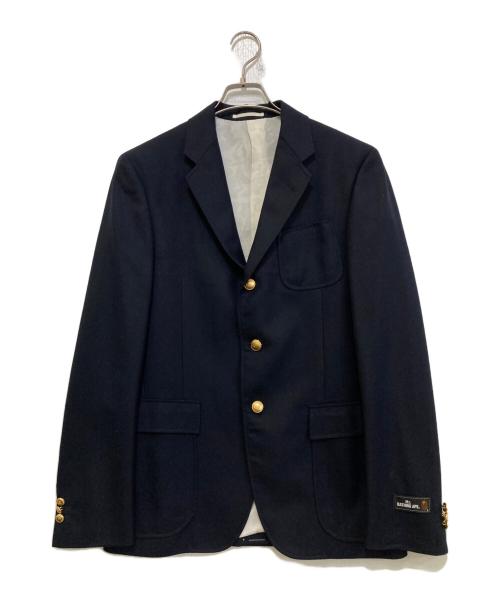 Mr.BATHING APE（ミスターベイジングエイプ）Mr.BATHING APE (ミスターベイジングエイプ) 金釦テーラードジャケット　007JKA801002X ネイビー サイズ:50の古着・服飾アイテム