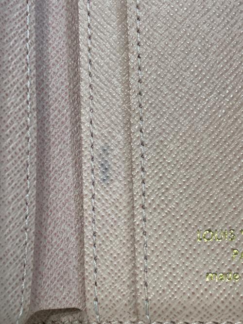 LOUIS VUITTON（ルイ ヴィトン）LOUIS VUITTON (ルイ ヴィトン) ポルトフォイユ・ゾエ ダミエ アズール　N60251 アイボリーの古着・服飾アイテム