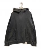 NEIGHBORHOODネイバーフッド）の古着「SAVAGE SWEAT HOODIE LS / BLACK　242OKNH-CSM02」｜ブラック