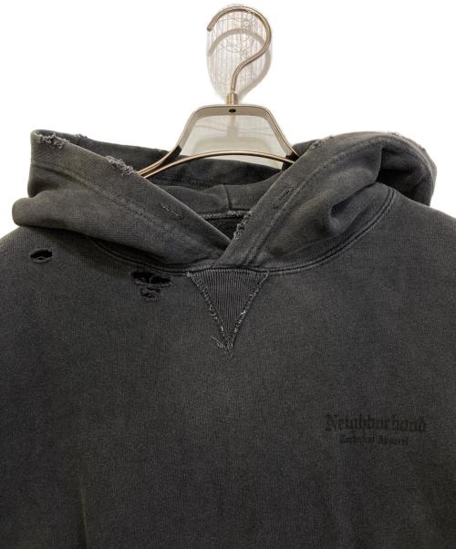 NEIGHBORHOOD（ネイバーフッド）NEIGHBORHOOD (ネイバーフッド) SAVAGE SWEAT HOODIE LS / BLACK　242OKNH-CSM02 ブラック サイズ:Sの古着・服飾アイテム