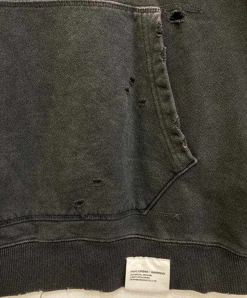 NEIGHBORHOOD（ネイバーフッド）NEIGHBORHOOD (ネイバーフッド) SAVAGE SWEAT HOODIE LS / BLACK　242OKNH-CSM02 ブラック サイズ:Sの古着・服飾アイテム
