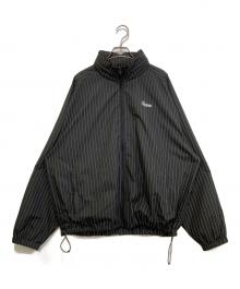 SUPREME（シュプリーム）の古着「Reflective Pinstripe Track Jacket」｜ブラック