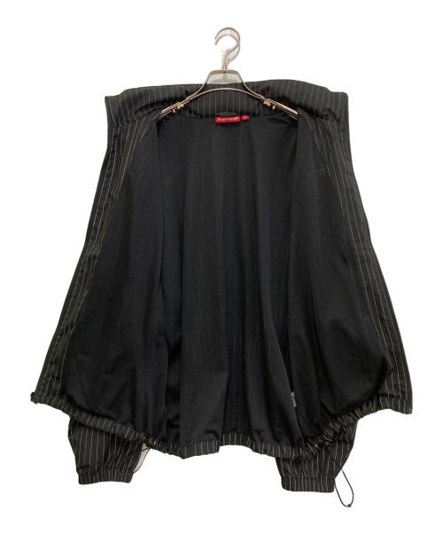 SUPREME（シュプリーム）SUPREME (シュプリーム) Reflective Pinstripe Track Jacket ブラック サイズ:Lの古着・服飾アイテム