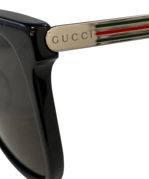 GUCCI（グッチ）GUCCI (グッチ) サングラス　GG0078SK ブラックの古着・服飾アイテム